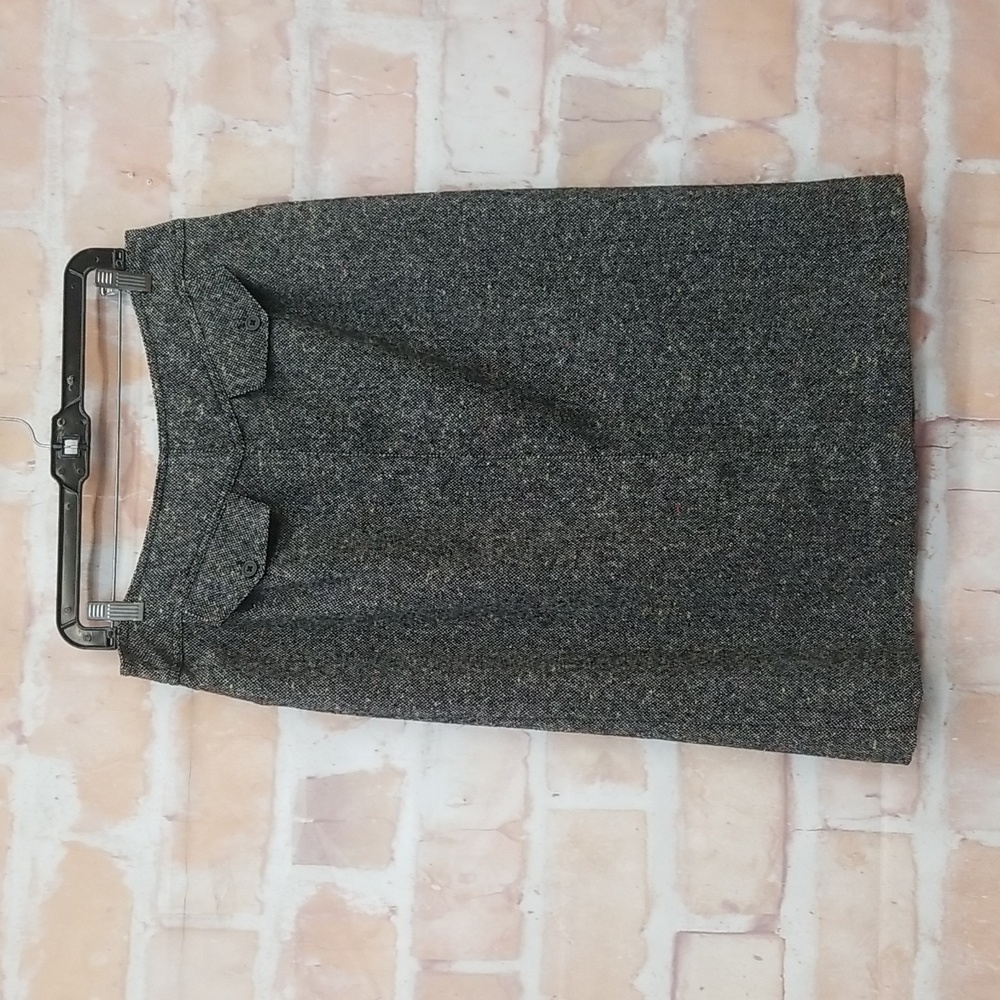 Talbots Charcoal Pencil Skirt Size 12 - Picture 2 of 4